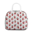 thumbnail image 2 of Lunch Bag Lunch Box for Women Reusable Insulated Lunch Bags,Water-Resistant Strawberry Pattern Cooler Lunch Tote Bag, Large Capacity for Work Travel Picnic, 2 of 6