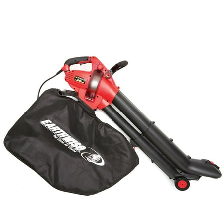 EARTHWISE 12-Amp Corded 3-in-1 Wheeled Blower, Vacuum and Mulcher