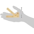 thumbnail image 2 of Deltana PH35U3 3-7/8" x 5/8" x 1-5/8" Hinge; Bright Brass Finish, 2 of 2