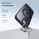 thumbnail image 5 of For iPhone 14 Case Compatible with MagSafe Rotating Straight Kickstand TPU + PC Matte Phone Cover -, 5 of 5