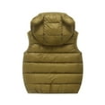 thumbnail image 3 of MEZZALL Girls Down Vests Sleeveless Jackets With Hood Warm Quilted Winter Coats For Toddler Kids Lightweight Outerwear Solid Color Stylish Child Clothes, 3 of 3