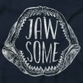 thumbnail image 2 of Funny Jaw Some Fish Skeleton Teeth Plus Size Crewneck Graphic Tee Shirt Brisco Brands 3X, 2 of 5