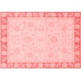 thumbnail image 1 of Ahgly Company Indoor Rectangle Abstract Red Modern Area Rugs, 5' x 7', 1 of 4