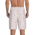 thumbnail image 2 of Yiaed Cute Poodle Dog for Men's Soft Sleep Pajama Short Lounging Pajama Shorts-Small, 2 of 8