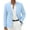 Light Blue, variant on COOFANDY Mens Casual Sport Coat Lightweight Two Button Blazer Slim Fit Business Jackets