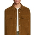 thumbnail image 5 of No Boundaries Men’s Layering Corduroy Shirt Jacket, Sizes XS-3XL, 5 of 6