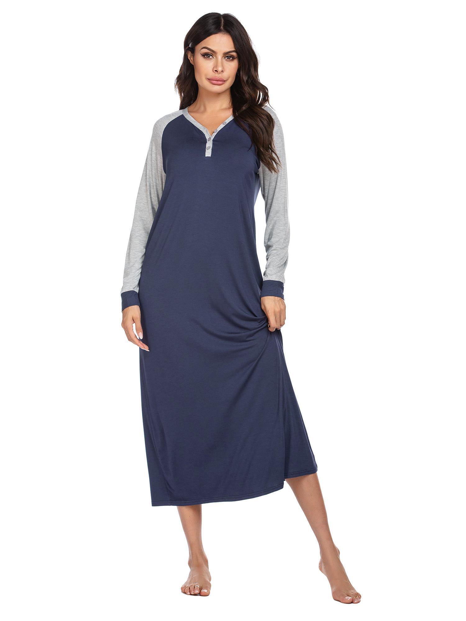 nightdress long sleeve full length