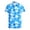 Z4-Blue, variant on Gunia Polo Shirts For Boys Summer Casual Shirt With Print Classic Button Down Collar Shirt Kids Teens Lightweight Breathable Top Golf Hawaiian Shirts For Boys 3-14 Years