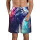 thumbnail image 1 of Fotbe Starry Multicolored Wolf Trajes de Baño Estampados para Hombre, Shorts de Verano de Secado Rápido, Ropa de Playa, Bañadores-Large, 1 of 6