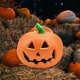 thumbnail image 3 of Linterna LED de Halloween, estatuilla de calabaza, luz, decoración de, 3 of 8