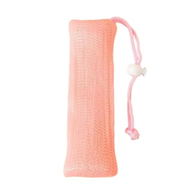 Bolsa de malla exfoliante Yinane para jabón de baño corporal
