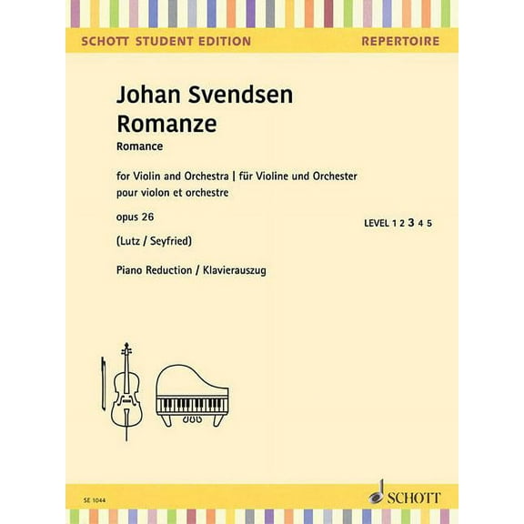 Romance, Op. 26: Schott Student Edition Violin and Piano Reduction