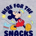 thumbnail image 3 of Mickey & Friends - Here For The Snacks - Toddler And Youth Crewneck Fleece Sweatshirt, 3 of 5