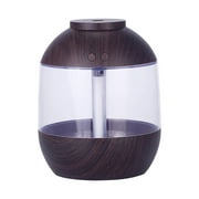 Dengmore Humidifier Aromatic Oil Diffuser Multiple Lighting Options Wood Grain Wood Grain Humidifier Large Water Tank 750ml