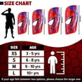 thumbnail image 3 of Shin Guards SAGA SPORTS Unbreakable Spider para niños de fútbol, 3 of 7