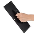 thumbnail image 3 of Mobutofu Commercial Black Door Handle With Plate Stainless Steel 1 Set, 3 of 8