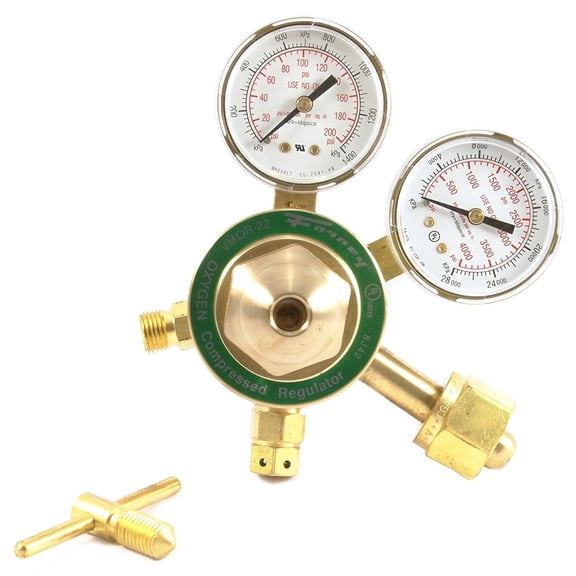Forney 87090 Oxygen Regulator, Medium Duty, Victor Style