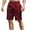 Red, variant on Dxzfnsa Mens Shorts Casual Cotton Casual Shorts for Men Elastic Waistband Mens Casual Shorts Daily Wear M-3XL