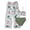 Green, variant on Zanarzt Bathing Suit for Teens Girls Swimsuit Floral Print 3 Piece Teen Girls Bathing Suit Kids High Waist Girls Bikini with Cover Up Pants Green,8-9 Years