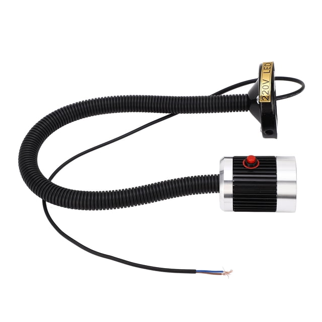 Luz de trabajo LED con cuello de cisne, Base magnética redonda, cuello de cisne, Base magnética redonda, luz de cuello de cisne, lámpara de cuello de cisne, durabilidad extendida