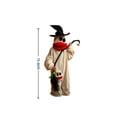 thumbnail image 2 of Hovilon Funny White Ghost Onesie for Adults with Witch Hat, Cute Big Red Lips Jumpsuit, 100% Cotton Halloween Costume, Unisex Oversized Spooky Outfit for Party Bar Carnival, Soft Holiday Pajamas, 2 of 6