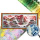 thumbnail image 1 of Hilo Bordado Kit Punto Cruz Con Paisaje Impreso 11CT Arte 150x64cm, 1 of 9