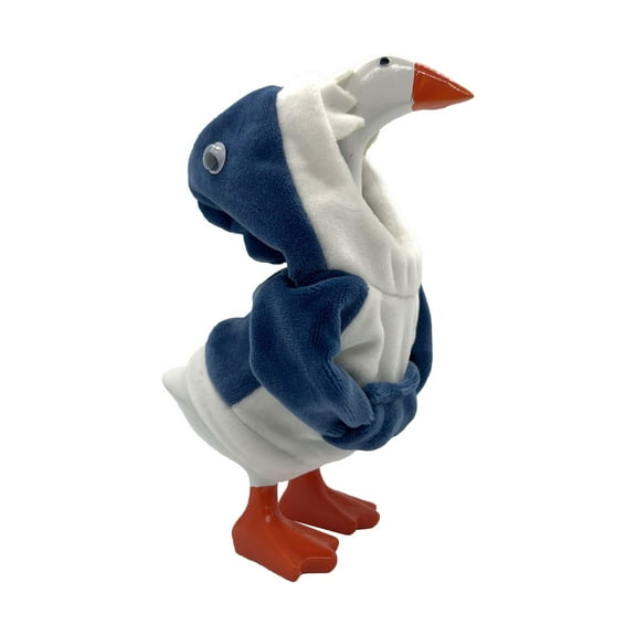 Desk Goose Outfits, Mini Porch Goose Hoodies Goose Statue Clothes Desk Goose Outfits 7 Inches Tabletop Goose Accessory Costume
