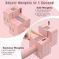 thumbnail image 3 of Adjustable Dumbbells Set of 2, 5-in-1 Adjustable Weight Dumbbells for Women/Men, 3lb/5lb/7lb/9lb/11lb Dumbbell Weights Set for Home Gym Workout, 3 of 6