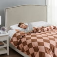 thumbnail image 4 of Coffee Summer Twin Comforter Cover Friendly Brushed All Seasons Soft Bedding Double Duvet Cover Fresh Patterns Polyester Material Fade Resistant Easy Care Machine Washable For Bedroom Home, 4 of 7