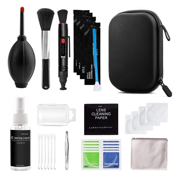 Kit de limpieza de cámara Kit de limpieza de cámara de 47 Uds., lente DSLR, sensor de cámara digital, limpieza para PC móvil Hugtrwg Para estrenar