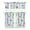 Nautical, variant on Maritime Voyage Themed Kitchen Curtains - 3-Piece Set with Ship & Lighthouse Print, Semi-Sheer Tier Panels and Valance for Coastal Farmhouse Decor, Machine Washable