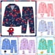 thumbnail image 2 of Spiderman Marvels Anime Conjunto de pijamas para niños Primavera y otoño Seda de hielo Niñas delgadas Niños Rojo Año natal Año nuevo Ropa para el hogar14 altura 125-135 cm zhangmengya CONDUJO, 2 of 2