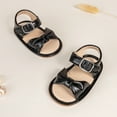 thumbnail image 6 of Meckior Baby Girls Sandals Rubber Sole Infant Summer Bow-Knot Shoes for First Walker 0-18 Months, 6 of 9