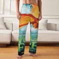 thumbnail image 2 of Dragon Wings Of Fire Men's Pajama Pants Ultra Lightweight Pjs Bottoms Sleepwear Bottom Pants with Pocket Drawstring, 2 of 7