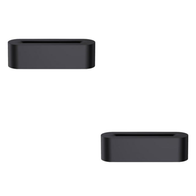 Transemion Fireplace Shape Flame Diffuser For Home Aromatherapy Automatic Power-off Without Water Timer rounded black 2Set