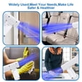 thumbnail image 3 of Matsuzay Pulverizador desinfectante eléctrico, máquina nebulizadora de luz azul, pistolas de pulverización de vapor Nanos, máquina nebulizadora de Suministros de limpieza para el hogar Matsuzay HA005649-00, 3 of 6