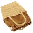 thumbnail image 3 of FRCOLOR  Straw Bag Woven Handbag Purse The Tote Travel Bags Women's Miss, 3 of 8