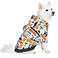 thumbnail image 2 of Haiem Industrial Transportations for Winter Dog Hoodie Sweatshirts with Pockets Warm Dog Clothes for Small Dogs Chihuahua-Medium, 2 of 7