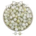 thumbnail image 1 of Cuentas de vidrio con forma de hielo a través de tinta que florecen con cuentas de oro, cuentas de vidrio hechas a mano, collar, pulsera, cadena, joyería, cuentas sueltas, accesorios, 1 of 5