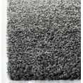 thumbnail image 6 of SAFAVIEH Lavena Solid Plush Shag Area Rug, Dark Grey, 4' x 6', 6 of 7