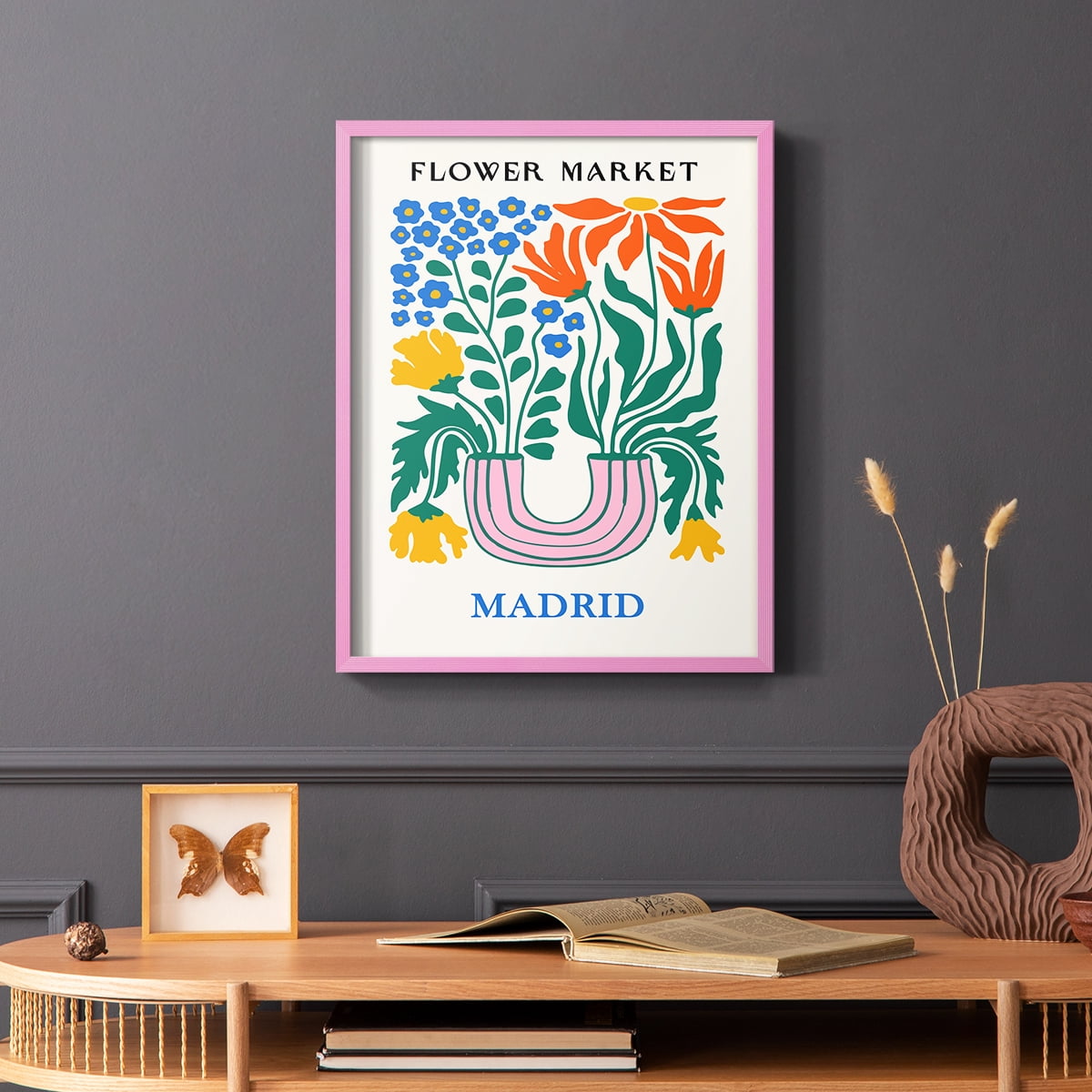 Matisse X Framed Print - Solid Wood