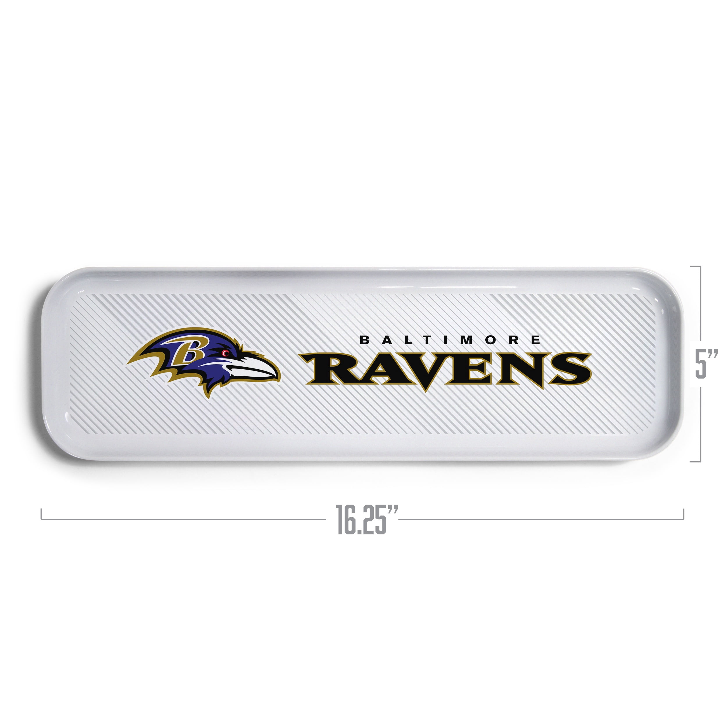 YouTheFan NFL Baltimore Ravens Small Snack Platter