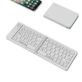 thumbnail image 1 of CNKOO Mini Foldable Wireless Keyboard Slim Portable Bluetooth Keyboard Rechargeable Folding Keyboard for IOS Windows Android, 1 of 3