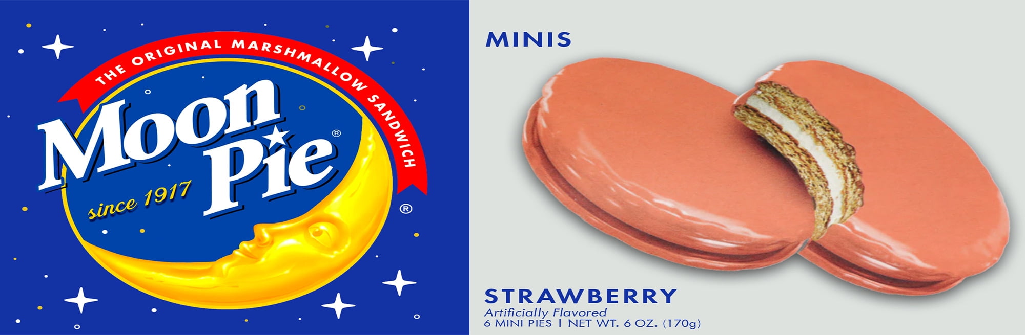 MoonPie Moon Pies Mini Individually Wrapped 72 Count