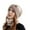 Beige, variant on Luxalzxs Women Winter Beanie Hat Scarf Set Warm Fleece Lined Slouchy Thick Baggy Knit Skull Cap Neck Warmer