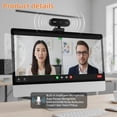 thumbnail image 4 of 4K Webcam for Laptop, Automatic Camera with Microphone, USB and Playback for Streaming/Video Calling, 90 °   Field of View, 4 of 6