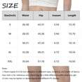 thumbnail image 3 of Cotton Linen Shorts for Women Elastic Waist Drawstring Summer Beach Shorts with Pockets Khaki 2XL, 3 of 6