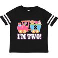thumbnail image 3 of Inktastic 2nd Birthday Cute Pink Train Girls Toddler T-Shirt, 3 of 5