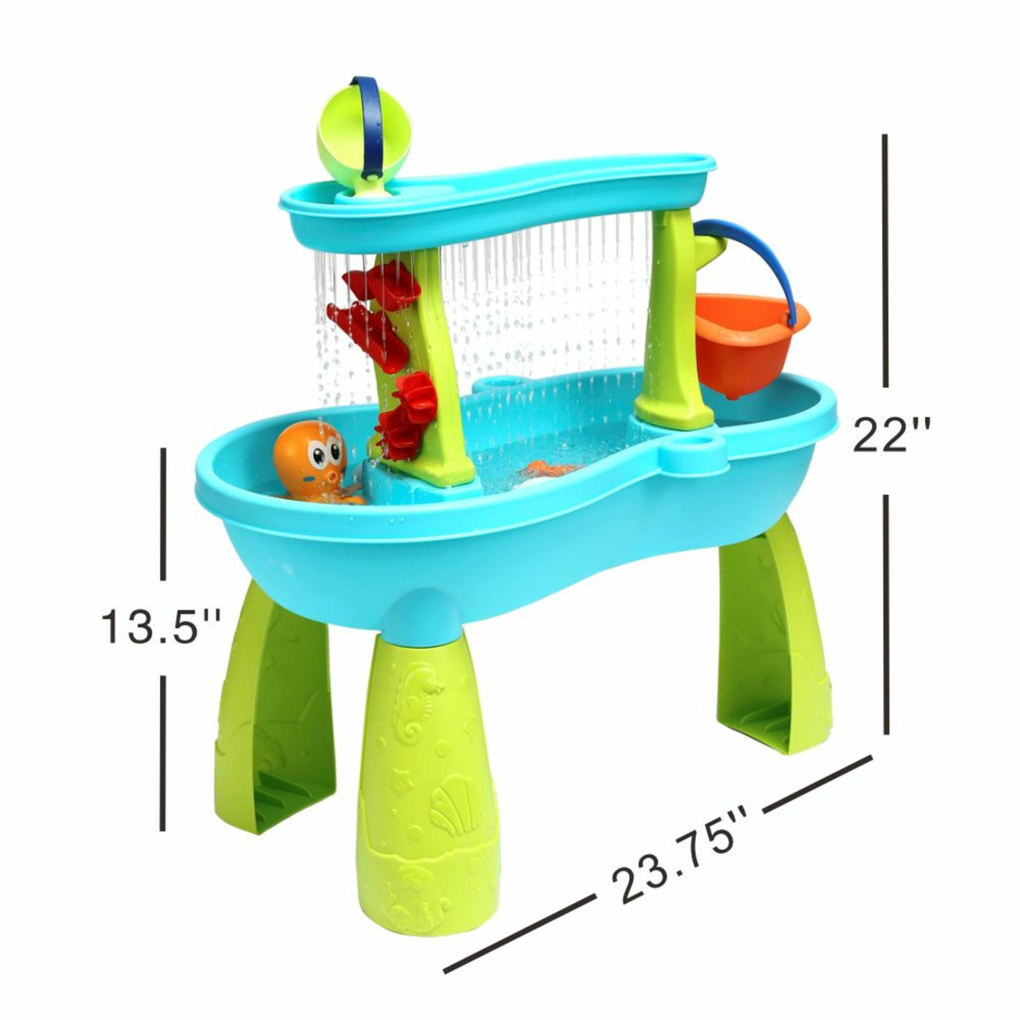 Trimate Toddler Sensory Sand and Water 2 Tier Table | Indoor & Outdoor Play Kids