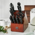 thumbnail image 3 of HENCKELS Classic Precision 16-Piece Kitchen Knife Set with Block, Chef Knife, Steak Knife Set, 3 of 11